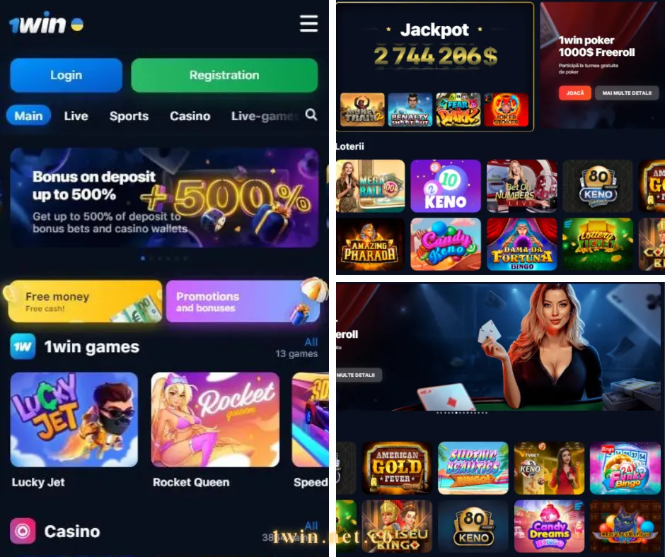 1win casino en vivo