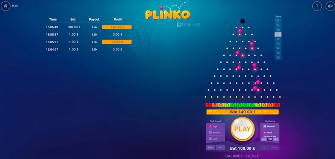Plinko en Colombia